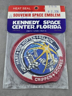 LMH PATCH Badge NASA SPACE SHUTTLE Columbia 1984 STS-41-C Mission Insignia