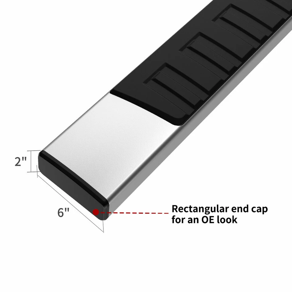 for 1999-2016 Ford F250 F350 Super Duty Crew Cab 6" Running Boards Side Nerf Bar - Image 4 of 4