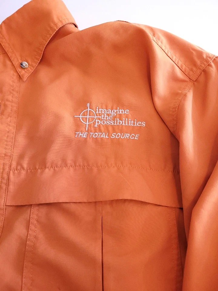 GameGuard Original Men's Large Blaze Orange Imagine the Possibilities EUC - Image 2 of 4