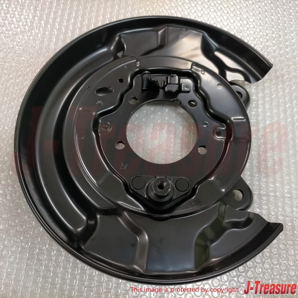 Placa de freno de estacionamiento genuina Toyota Sienna GSL20 04-10 subconjunto diestro 46503-28030 OEM Foto 2 de 4