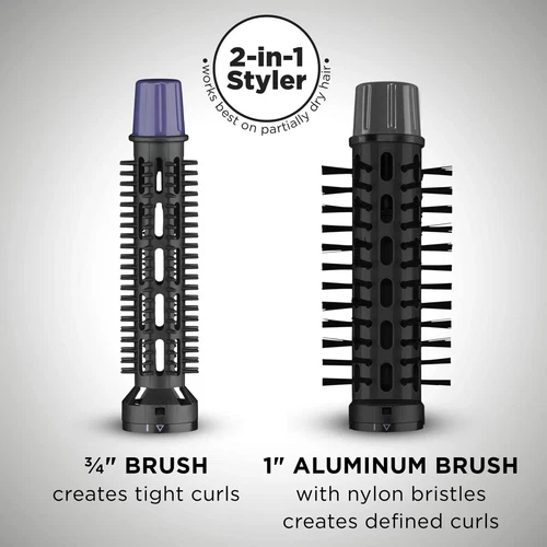 Conair 2-in-1 Hot Air Styling Curl Brush - Picture 2 of 7