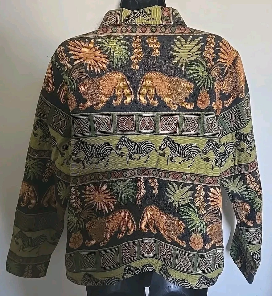 New Identity Tapestry Jacket Size Small Excellent Condition  - Image 2 of 3