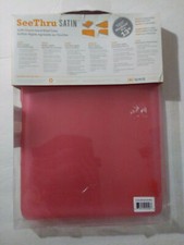 Speck MB13AU-SAT-PNK-D See Thru Satin Case for MacBook Pro 13" Pink Open Box
