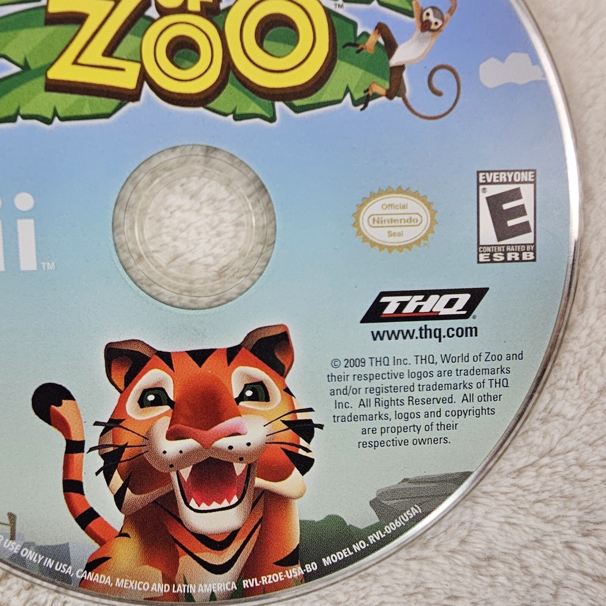 World of Zoo Game For Wii (Disc Only Tested) 785138302355| eBay