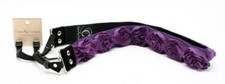 New Capturing Couture Organza Camera Strap Purple, 1.5"  14136