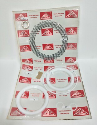 BAC VALVES SPARE KIT PQR EB150 PTFE FS DN200 