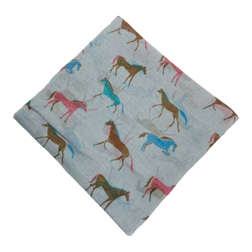 New Cute Animal Dog Puppy Printed Scarf scarves Neckerchief Viscose Cotton - Picture 26 of 77