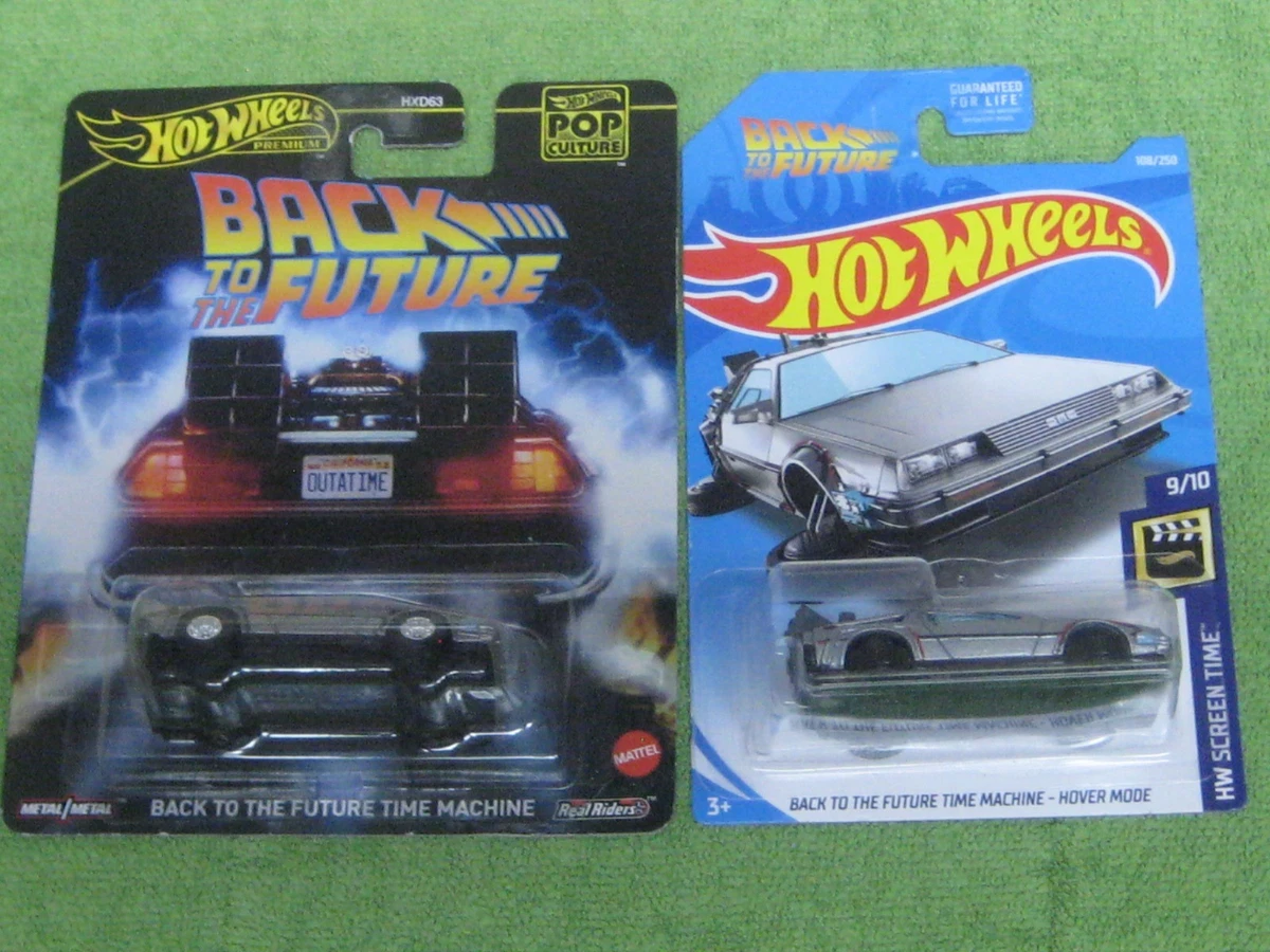 Hot Wheels Back to the Future DeLorean Diecast Cars, Trucks & Vans