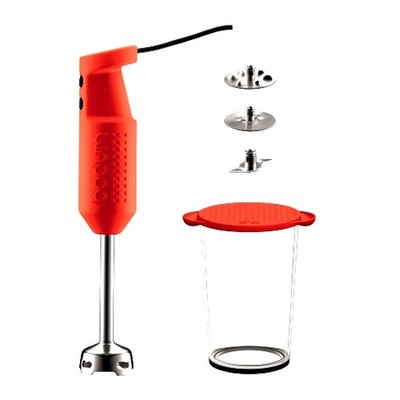 NEU Bodum Bistro Set K11179-294 Elektrischer Stabmixer + Zubehör Mixer Rührgerät