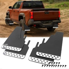 4x Mud Flaps Splash Guards Mudguard Front Rear w/Reflector For Toyota Tacoma TRD