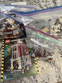 LEGO 75827: Ghostbusters Firehouse Headquarters. W/ Instr. & Minifigs. READ DESC