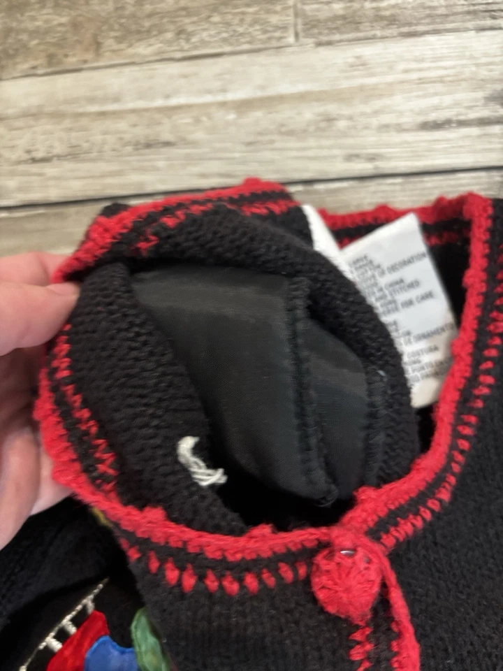 Suéter Cárdigan Cascanueces Patinaje sobre Hielo Osos De Colección - Talla Grande - Vacaciones Foto 4 de 4