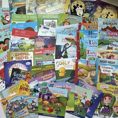Lot of 50 Story Time Books for Kids Toddlers Daycare Child MIX Daycare Nursery