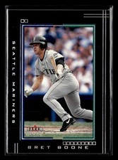 2002 Fleer Genuine #40 Bret Boone Card Seattle Mariners