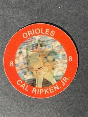 1984 7-11 Slurpee SUPER STAR SPORTS COIN - CAL RIPKEN JR # XIV - HOF !!! - MT