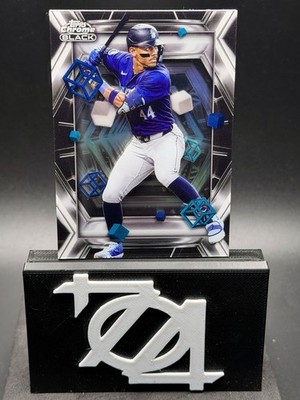 2025 Topps Chrome Black Julio Rodriguez Depth of Darkness DOD-11 SSP