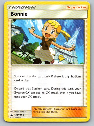 Bonnie 103/131 Uncommon Forbidden Light Pokemon Lightly Played
