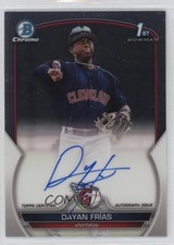 2023 Bowman Chrome Prospect Auto Dayan Frias Dayan Frías #CPA-DF Auto 19ed