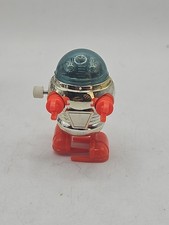 Vintage 1978 Tomy Wind up Robot Walking Toy 1.75" Rare Lost In Space