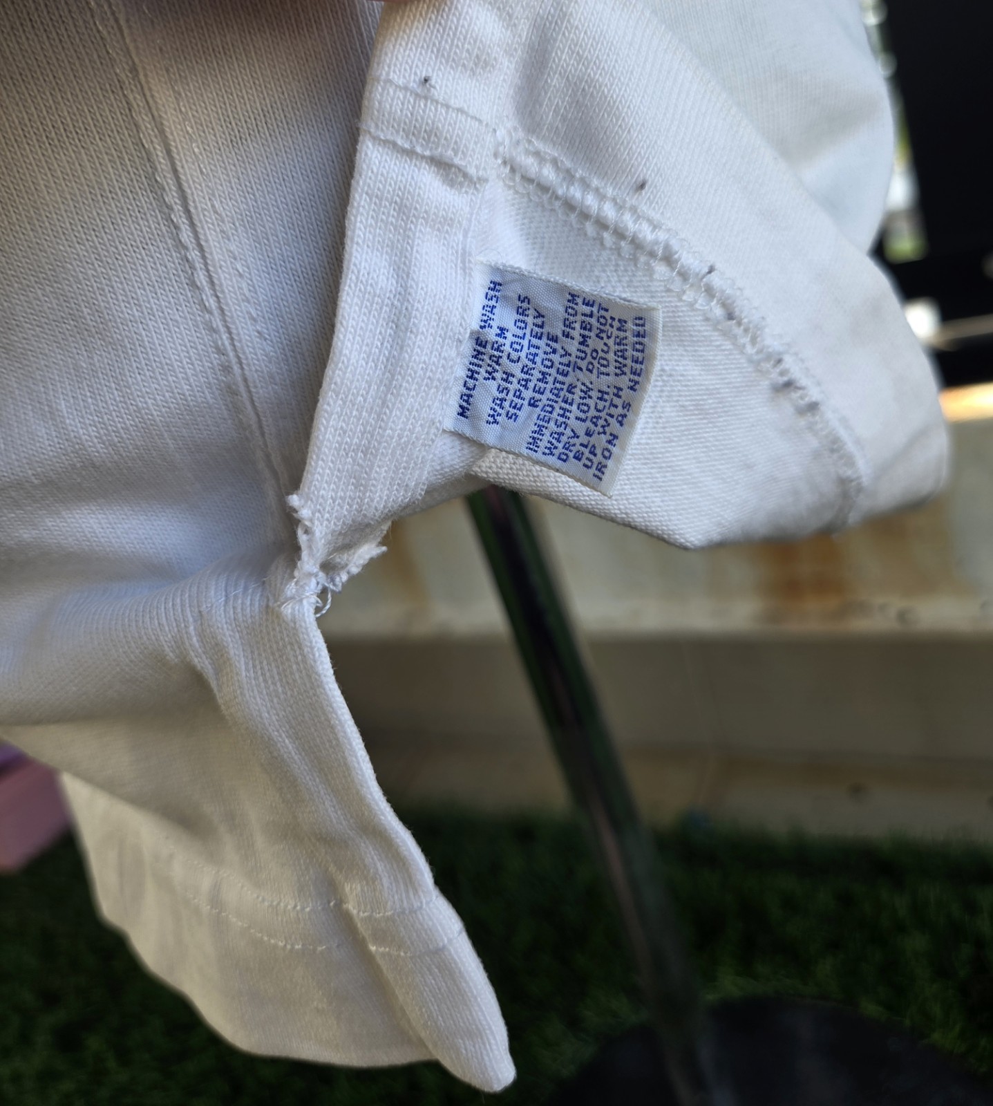 Rare! True Vintage OG 90s Polo Ralph Lauren K Swiss Shield USA Lo Life Shirt RL image 7