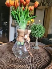 Vintage Pyrex Chemex 8.5"  Pour Over Coffee Maker Handblown  USA