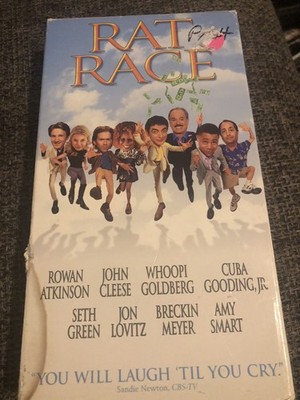 Rat Race VHS-MULTIPLE VHS SHIP FREE! SEE STORE!!!