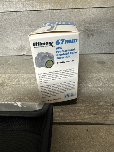 Ultimaxx 67 mm 6-teiliges professionelles Farbverlaufsfilterset Studio Series UM-FK6GC67 - Bild 5 von 13