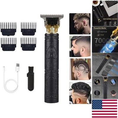 Professional Rechargeable Hair Trimmer with Ergonomic Design & Low Noise