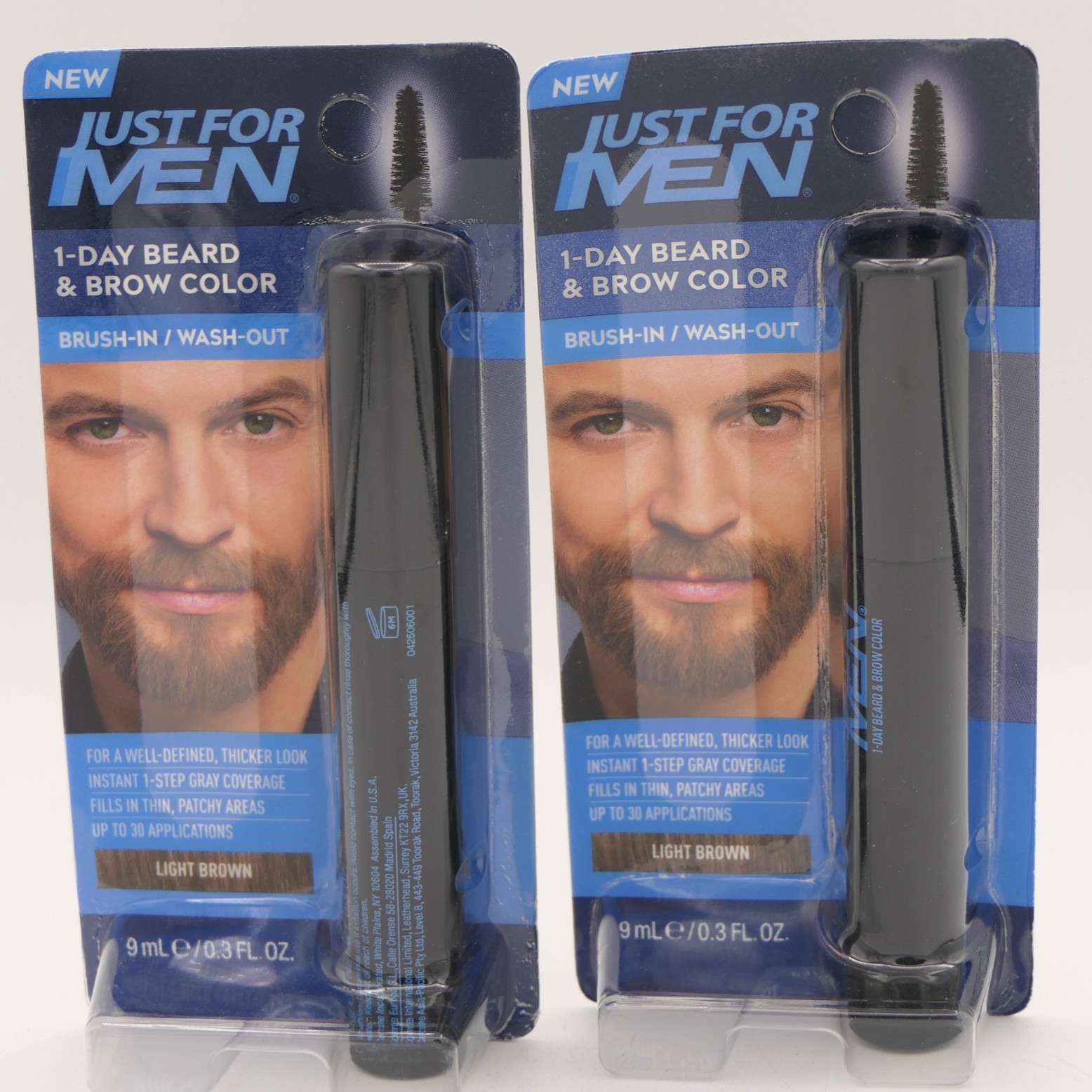 Brush-in/wash-out 2 Pack 0.3oz