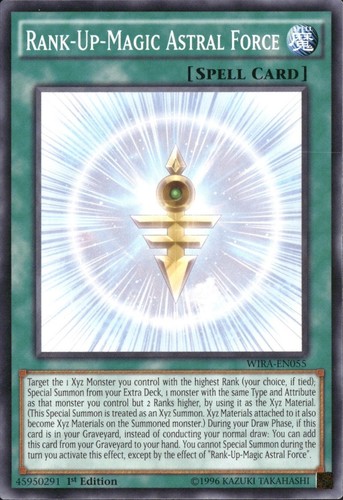 Yu-Gi-Oh! Rank-Up - Magic Astral Force WIRA-DE055 Common 1. Auflage NM