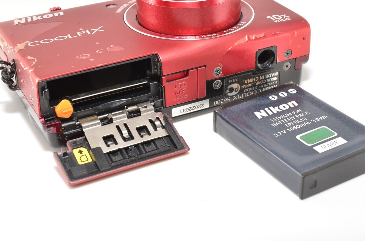 Nikon COOLPIX S6200 16.0MP Digital Camera - Red for sale online | eBay