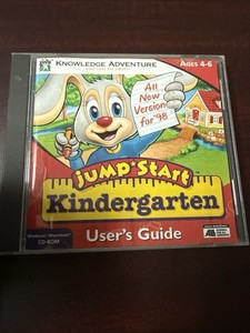 Jump Start Kindergarten Knowledge Adventure CD-ROM Homeschool Educational 1998