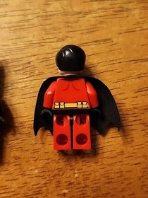 LEGO Batman Dark Gray Suit, Black Suit, Robin 