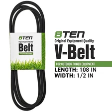 8TEN Drive Belt for Cub Cadet MTD XT1-LT46 XT2-LX46 954-05087A 754-05087 46 Inch