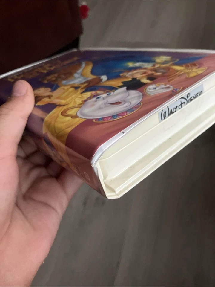Beauty And The Beast VHS Tape 1992 Walt Disney's Black Diamond Classic- RARE - Image 4 of 4