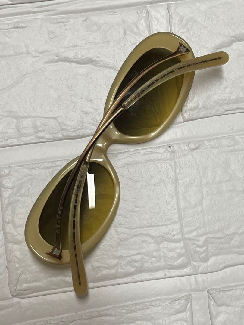 CELINE Sunglasses Brown Frame Gradient Lenses Sid… - image 3