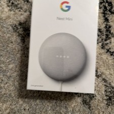 Google Nest Mini (2nd Generation) Smart Speaker - Chalk for sale