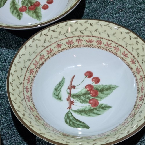 6 x Johnson Brothers Obst Sampler Müslischalen 15 cm breit Set - Bild 9 von 14