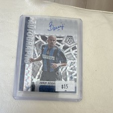 Panini 2021-22 Mosaic Serie A Juan Sebastián Verón Autograph FC Internazionale