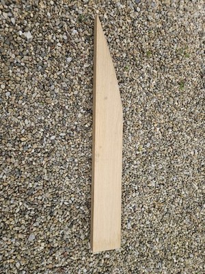 Französische Eiche Landhausdiele gehobelt rundum Hartholzplatte 735 x 90 x 40 mm PAR