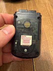 Sega Dreamcast HKT-7000 Smoke Black Visual Memory Gray video game controller VMU