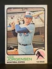 1973 Topps #281 Mike Jorgensen EXPOS 