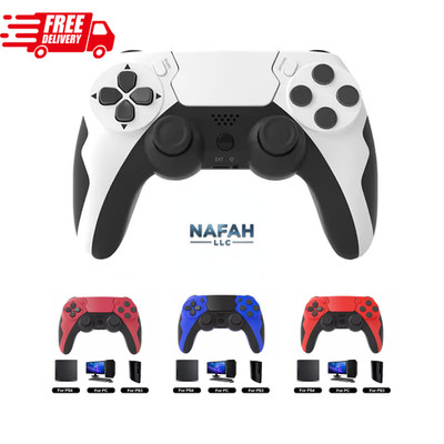 GAMINJA P48 Wireless Gamepad Six Axis Gyro Dual Vibration for PS4/PS3/PC