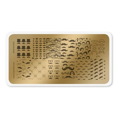 Color Club Nail Art Stamping Plate Metal Printing Stencil DIY Manicure Tools
