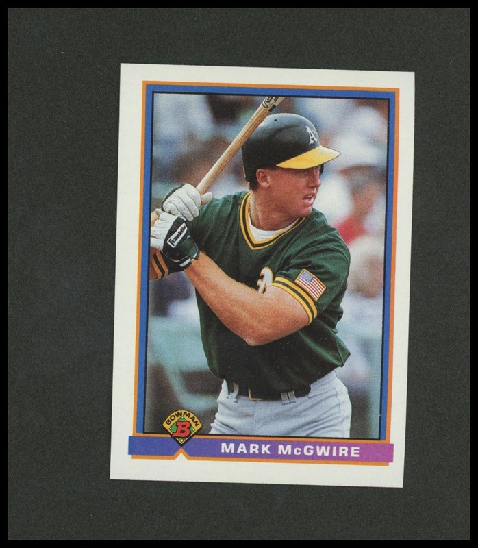 1991 Bowman #234 Mark McGwire Baseball Card