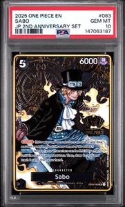Sabo 2nd Anniversary | eBay