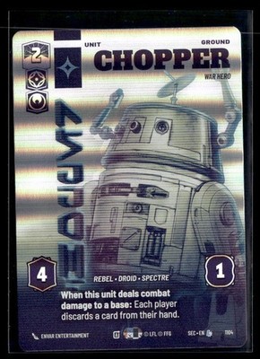 Chopper -  Secrets Of Power - Prestige Foil Legendary 1104