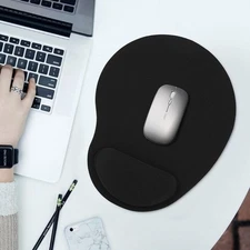 9.4x8.1 inch Ergonomic Mouse Pad with Wrist Rest Memory Foam Desk Mat