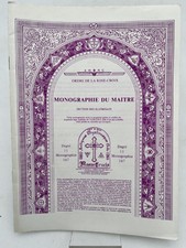 Monographie du Maître