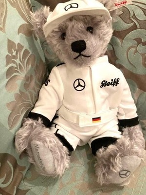 Mercedes-Benz Steiff Racing Suit Teddy Bear | eBay